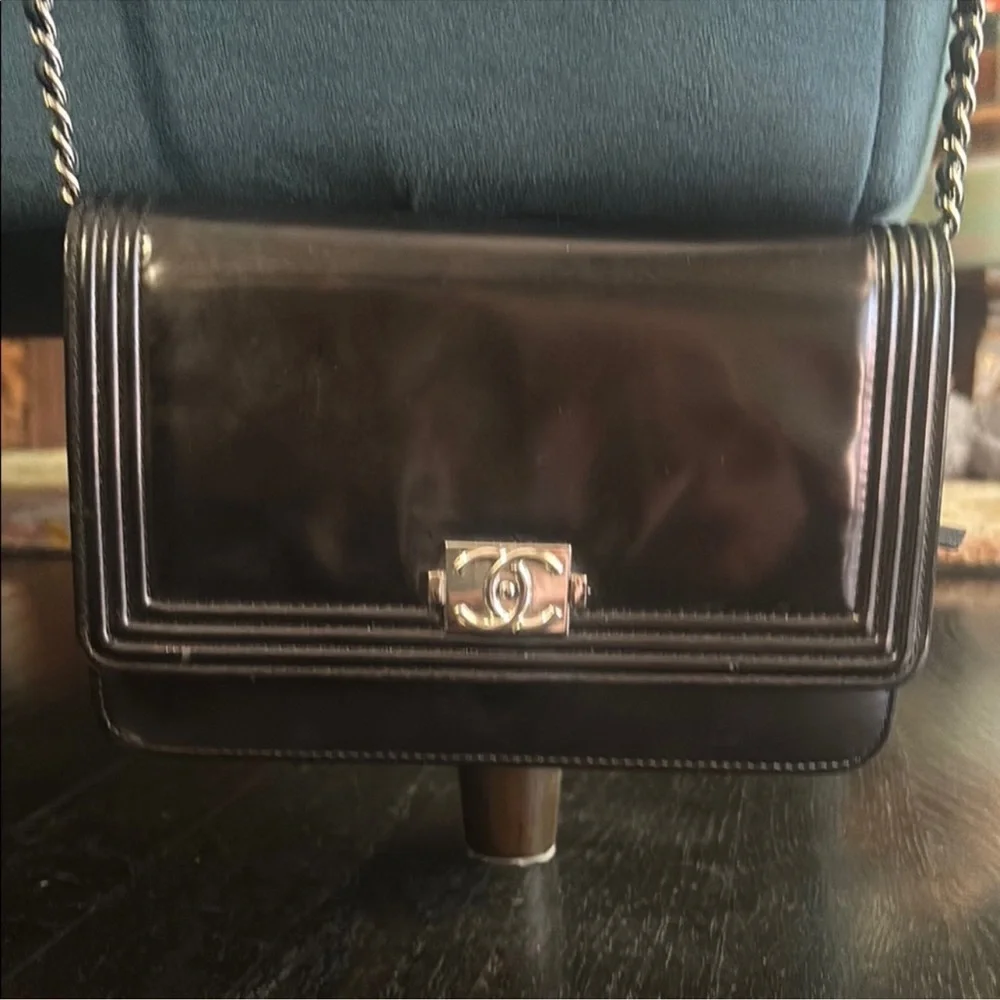 CHANEL Lambskin Crossbody WOC - Picture 10 of 12